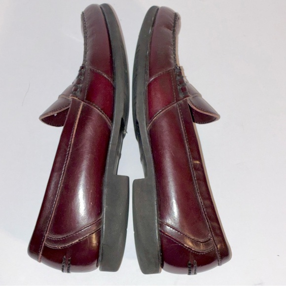 Rockport Men\'s Cordovan Leather Penny Loafers Size 12M Oxblood Burgundy main image 5
